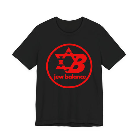 Jew Balance T-Shirt — New Parody Jewish Humor Star of David