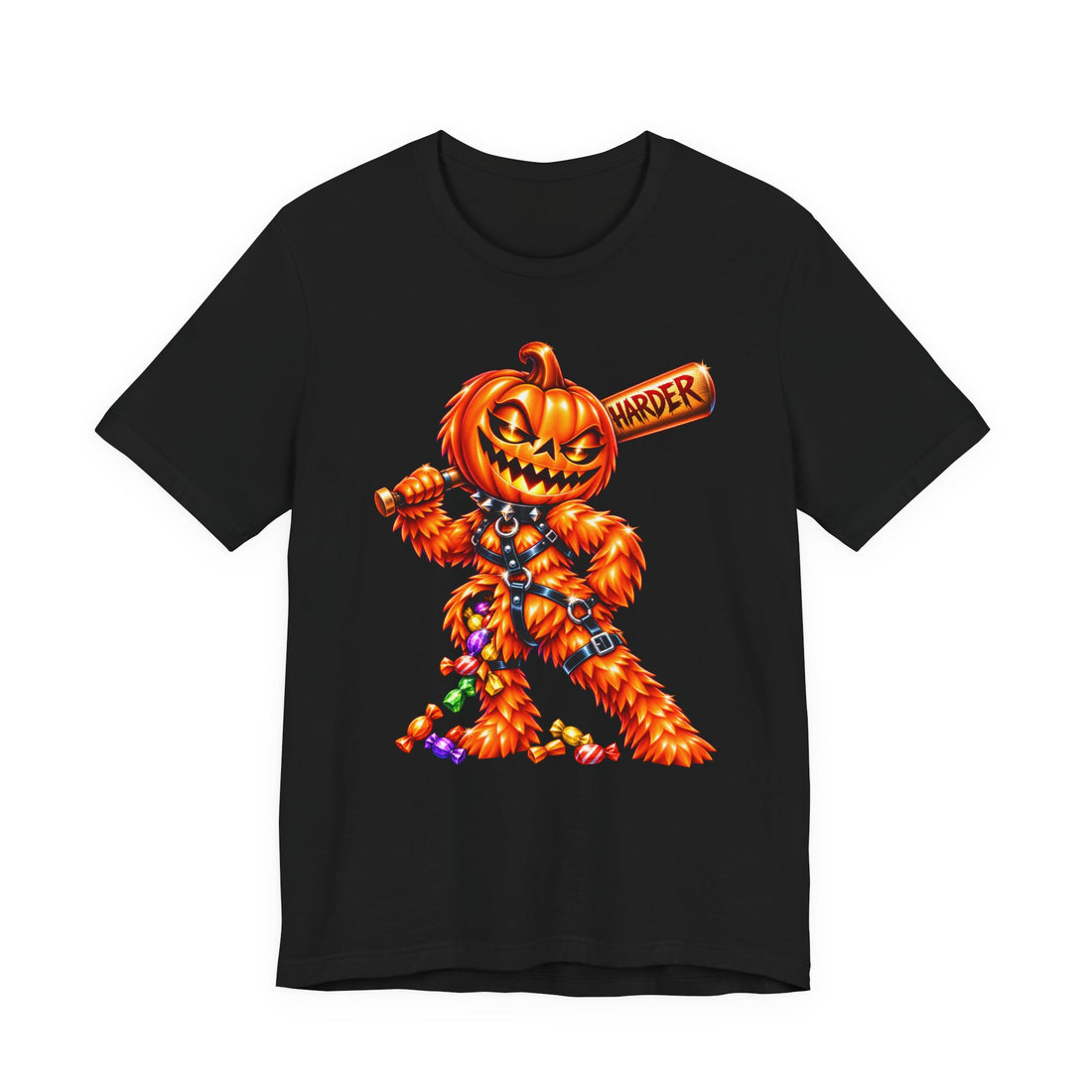 Hit Me Harder T-Shirt — Spooky Season Opens Funny Pumpkin Pinata Kink