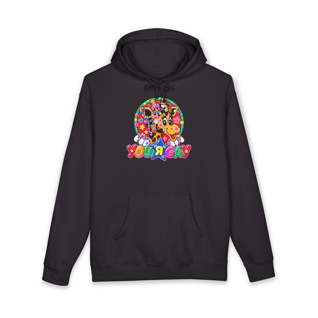 You R Gay Hoodie — Toys Us Geoffrey Giraffe 90S Nostalgia Parody
