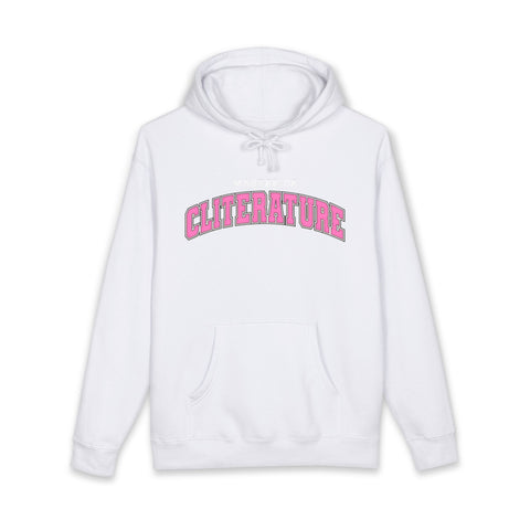 Master of Cliterature Hoodie — College Parody Sex Joke Dirty Pun Crude
