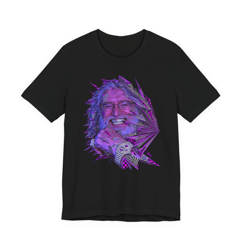 Iced Out Gaben T-Shirt — Gabe Newell Steam Pc Gaming Glitch Art