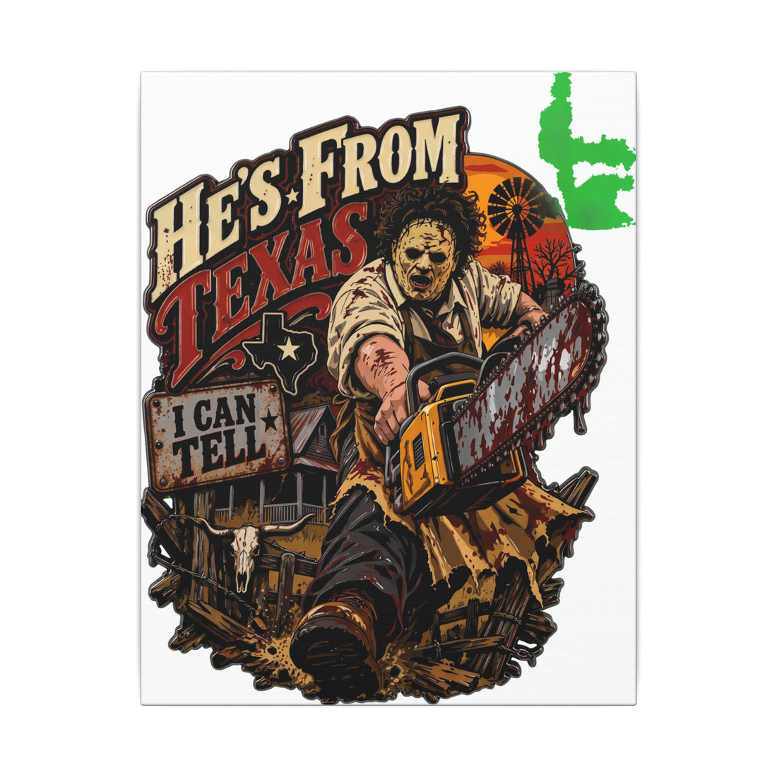 Support Local Texas Butchers — Canvas