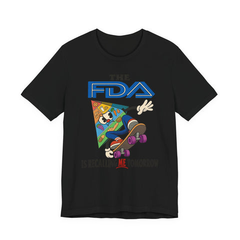 Recalled Food Pyramid T-Shirt — Fda Recall Skateboarding Propaganda