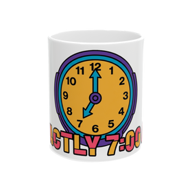 7:00 AM Sharp Mug — Funny One-of-a-Kind Coffee Cup