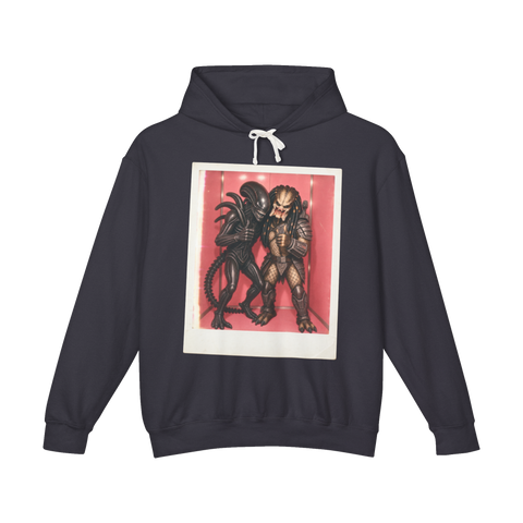 Apex Besties Hoodie — Funny Alien vs Predator — Black