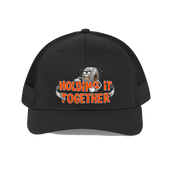 Barely Holding It Together Cap — Funny Anxious Dad Hat