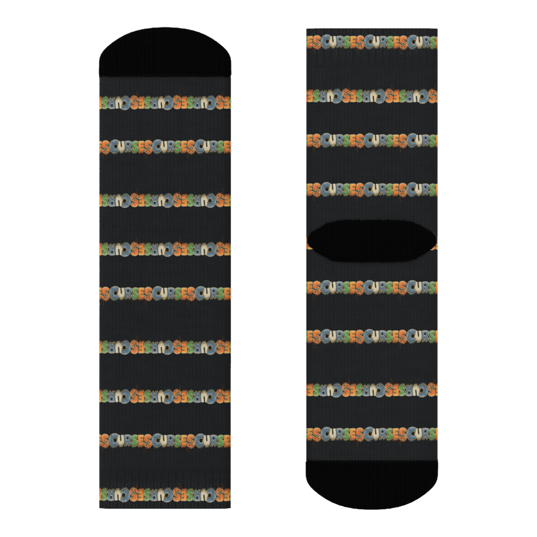 Cheerful Curses — Socks — 3 / 4 Crew