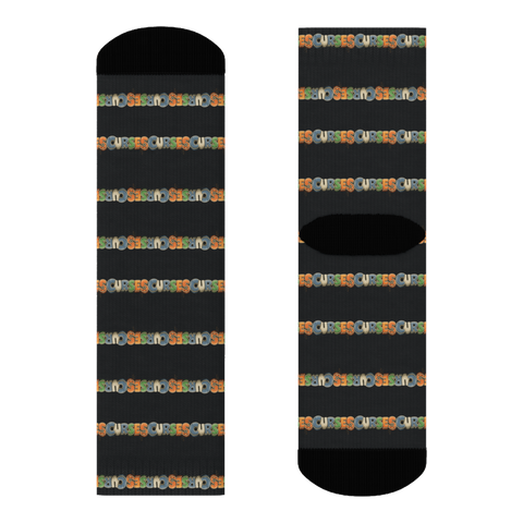 Cheerful Curses — Socks — 3 / 4 Crew