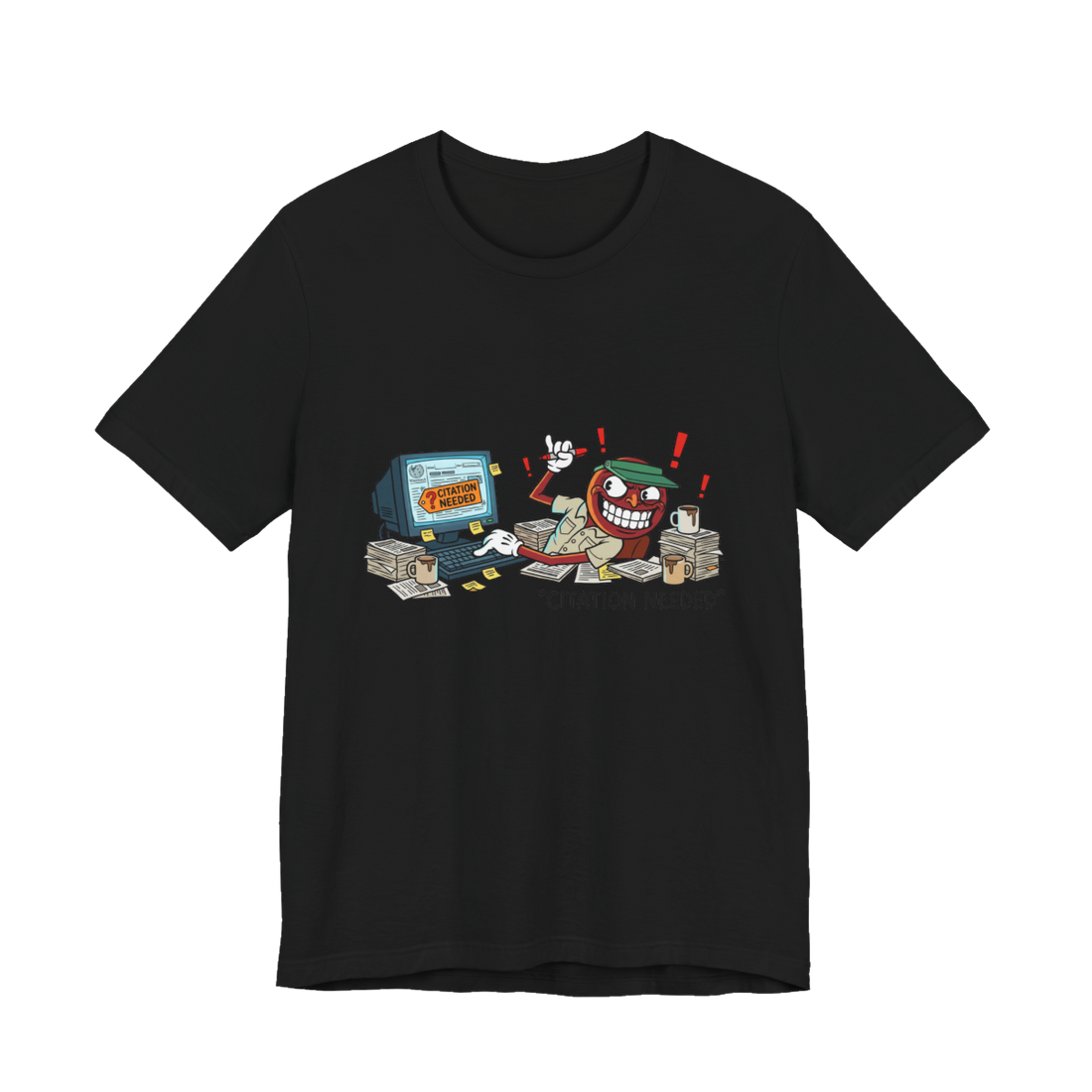 Citation Needed Shirt — Bureau of Epistemological Maintenance Tee