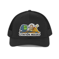 Citation Needed Hat — Funny Wikipedia Editor Trucker Cap — view 1