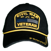 Civil War Veteran Hat — Thank You for Your Service (1861-1865)