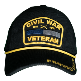 Civil War Veteran Hat — Thank You for Your Service (1861-1865)