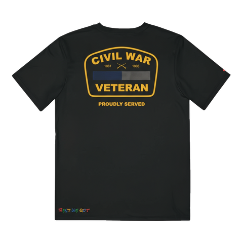 Civil War Veteran Tee — Proudly Served (1861-1865)
