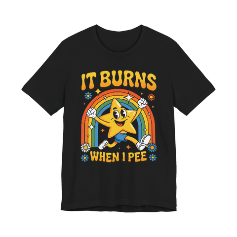 Excruciating Flank Pain — Funny Kidney Stone Shirt — Black