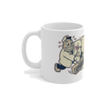 Grade A American Stamp — Funny Retro Inspector Coffee Mug — view 2