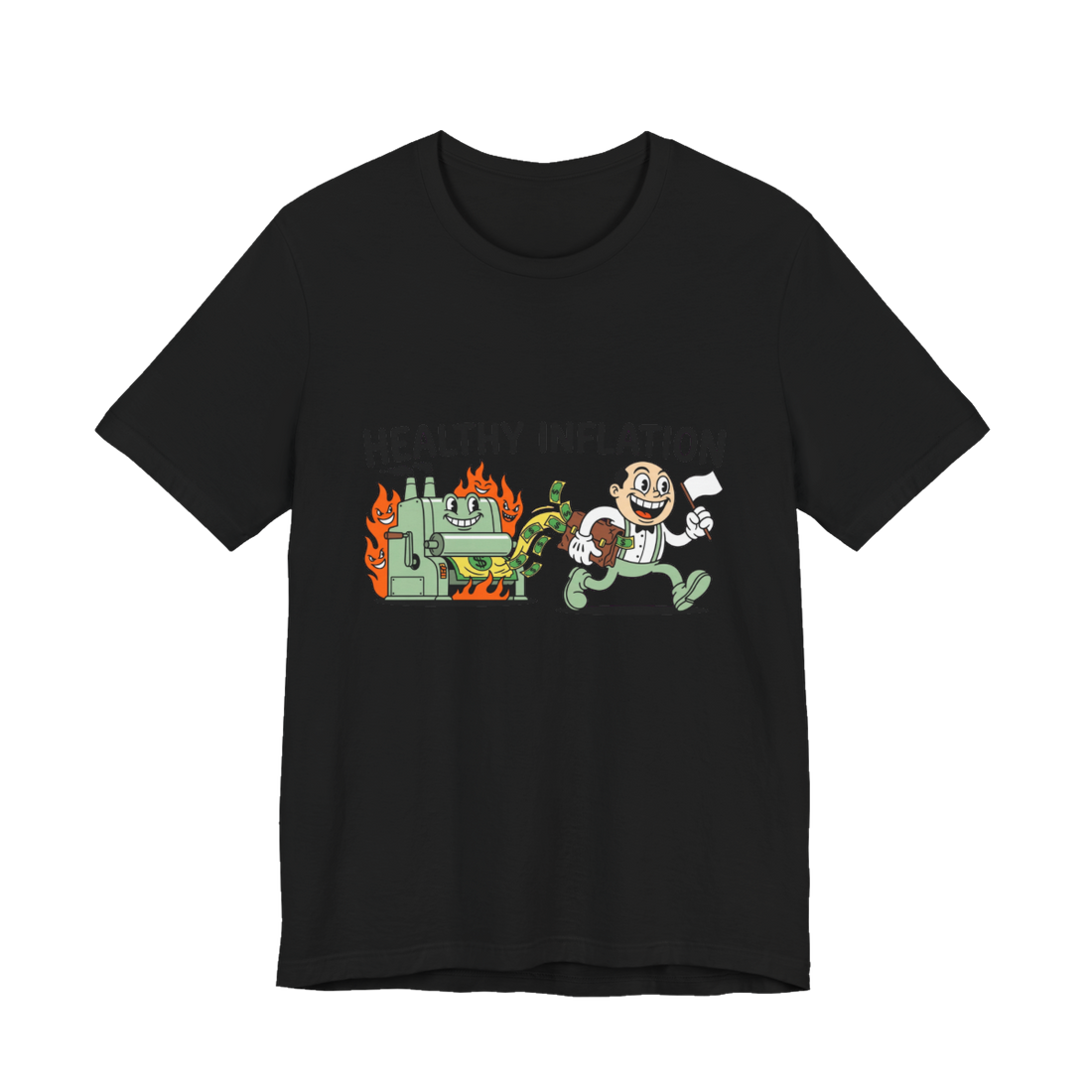 Healthy Inflation — Funny Federal Reserve Economics T-Shirt