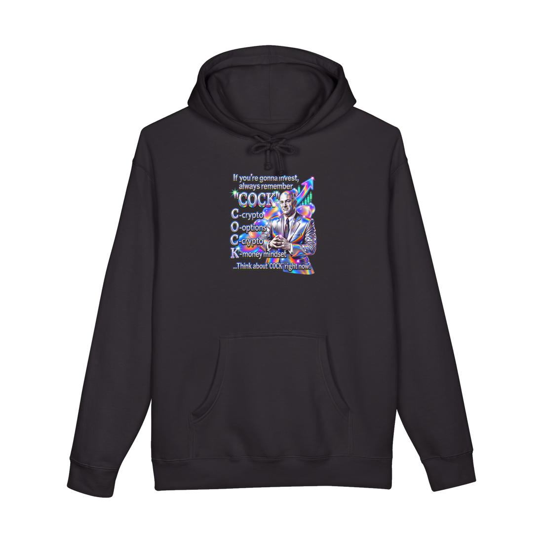High Yield COCK Portfolio — Hoodie — Black