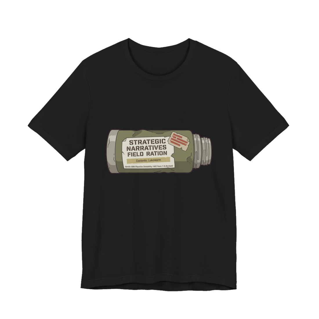 Office of Strategic Narratives Tee — Funny Psyops Field Ration Shirt