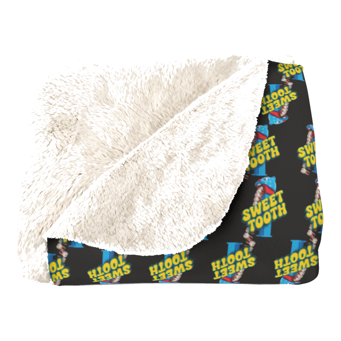 Pocket Molars Creepy Tooth Dispenser Blanket