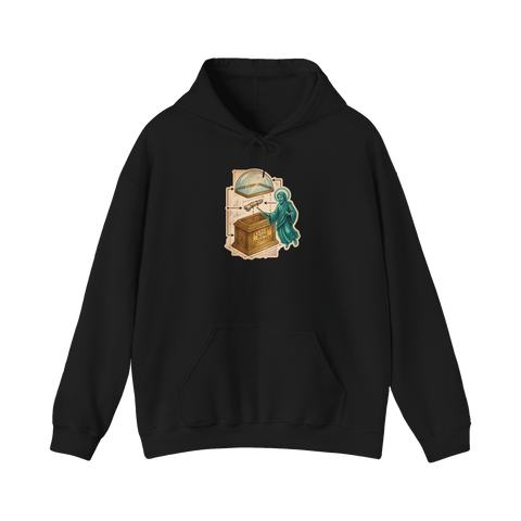 Premium Bone Vault Schematics — Hoodie — Black