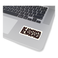 Re-Assessed Stamp Sticker — Funny Bureaucratic Decal — view 3