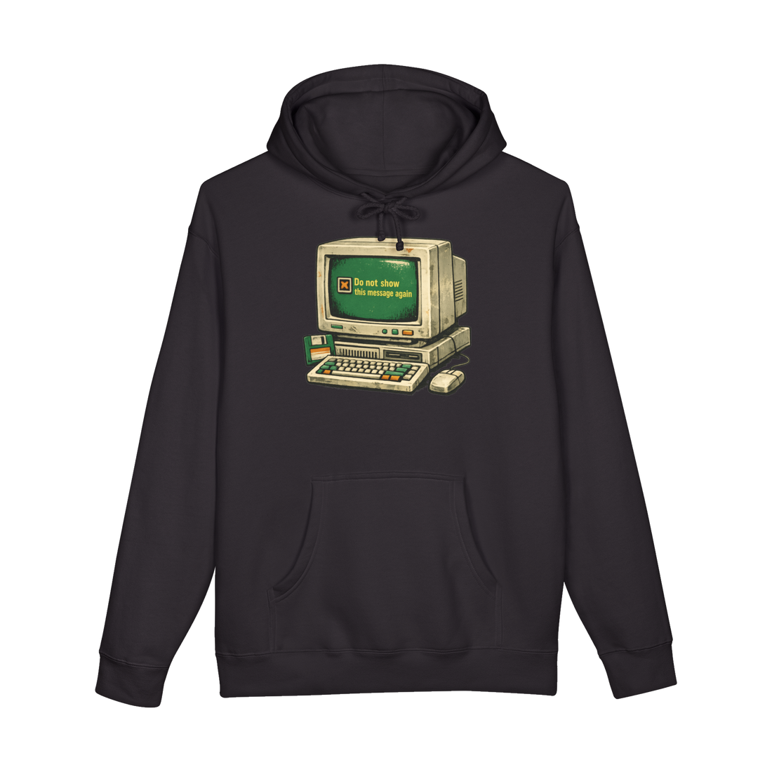 Remind Me Tomorrow — Funny Introvert Software Update Hoodie — Black