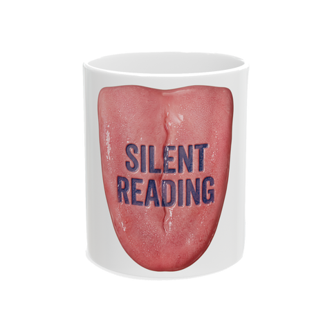 Silent Reading Flesh Wedge — Mug
