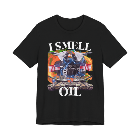 Spreading Democracy One Barrel At A Time — T-Shirt — Black
