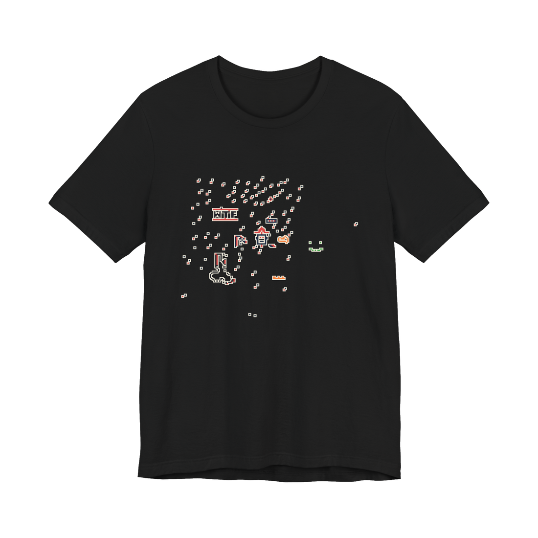 The Commission Season 2 Mural — Crowdsourced Art T-Shirt — Black
