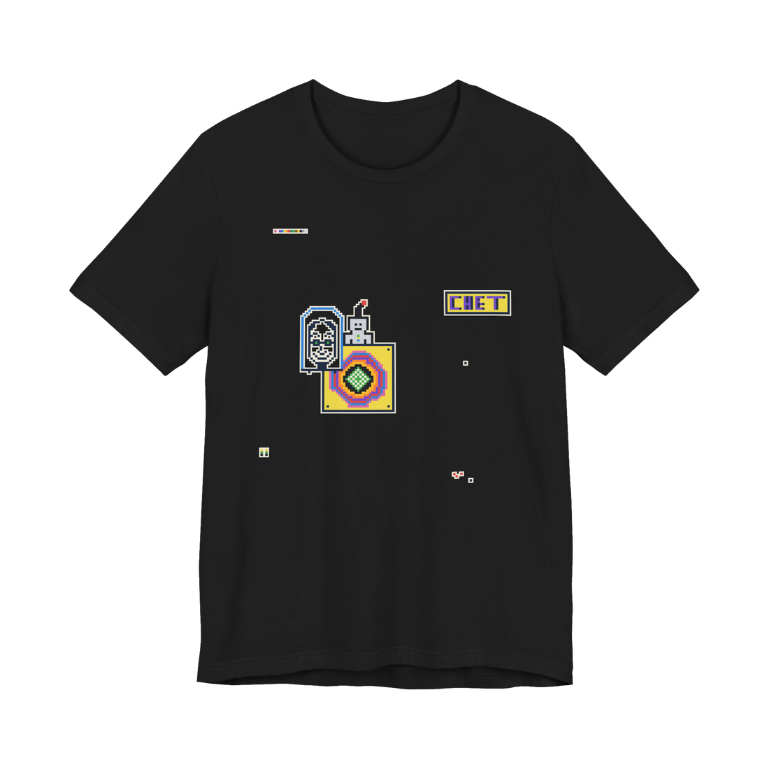 The Commission Season 3 Mural — Crowdsourced Art Shirt — Black