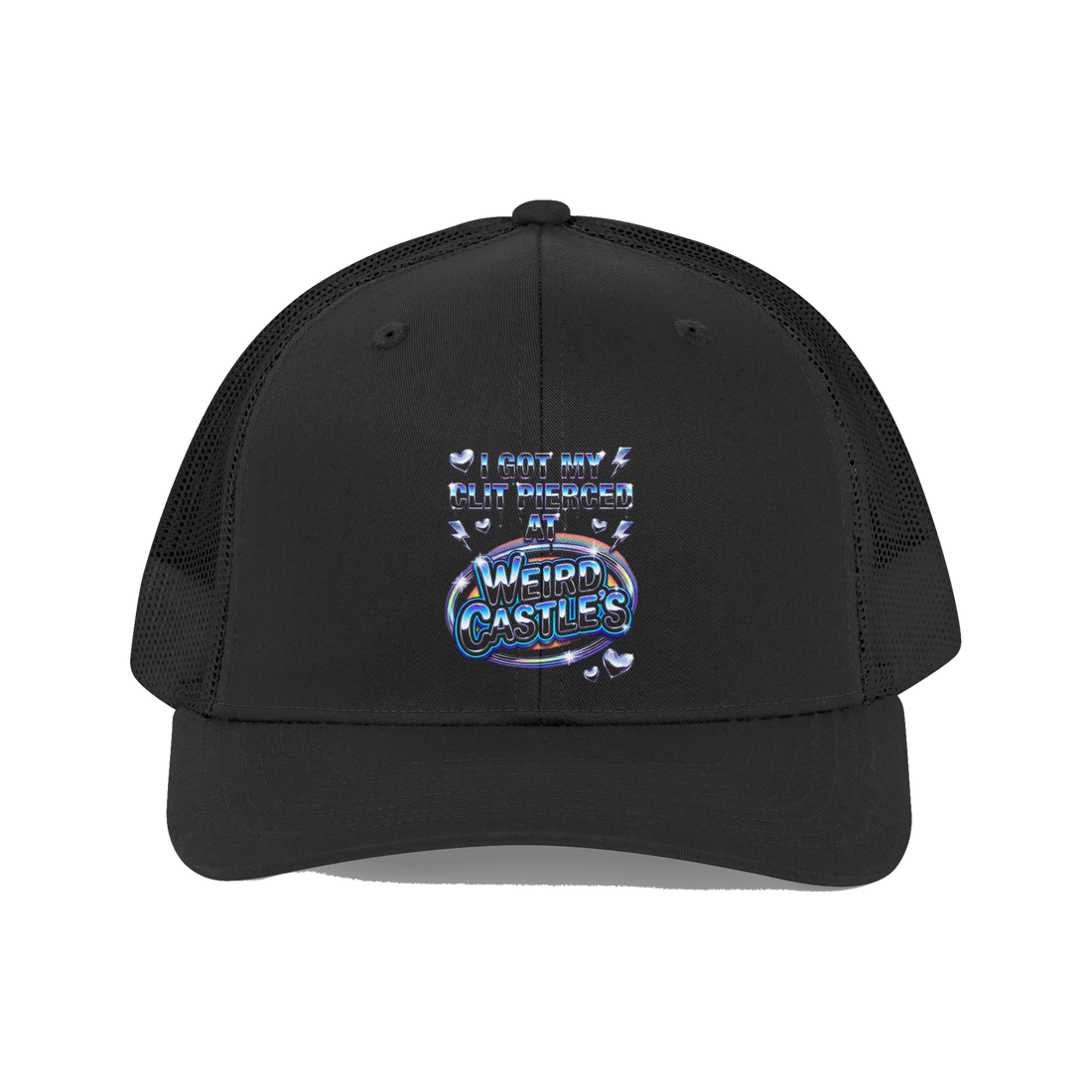 The Prince Albert Drive-Thru Hat - Funny Y2K Piercing — Black