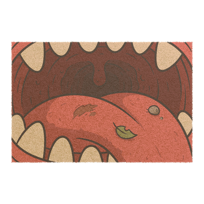 Wipe Your Feet Doormat — Creepy Funny Housewarming Gift