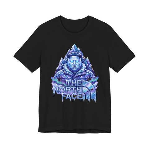 The True North Face — Funny Kim Jong Un Parody T-Shirt — Black