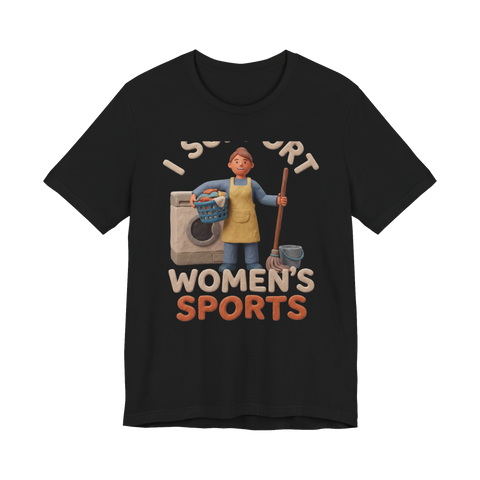 The Unpaid Domestic Decathlon Shirt — Funny Mom Household Chores — Black