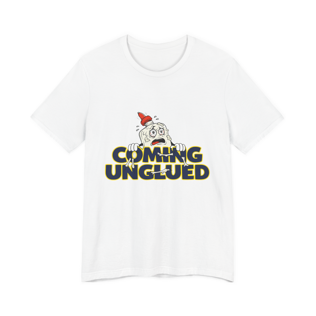 Total Structural Failure — Funny Existential Dread Shirt — White