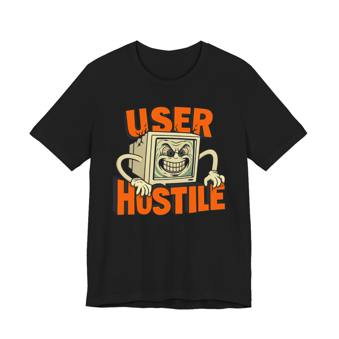 User Hostile Design — Funny UX UI Developer T-Shirt