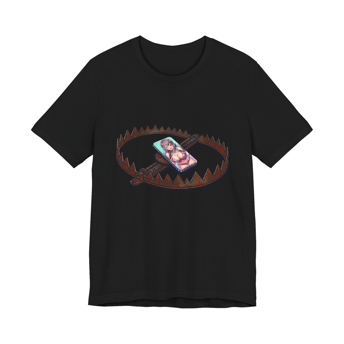 Voluntary Capture Protocol Tee - Funny Doomscrolling & UX Shirt — Black