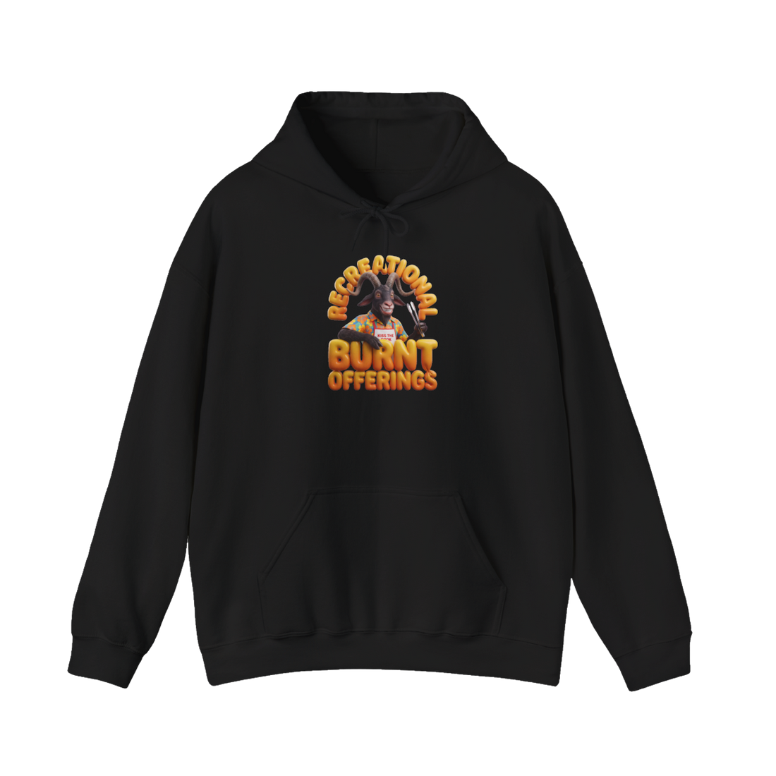 Weekend Burnt Offering — Funny BBQ Dad Hoodie