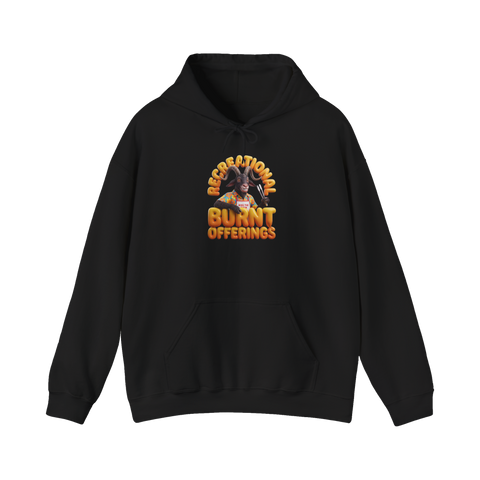 Weekend Burnt Offering — Hoodie — Black