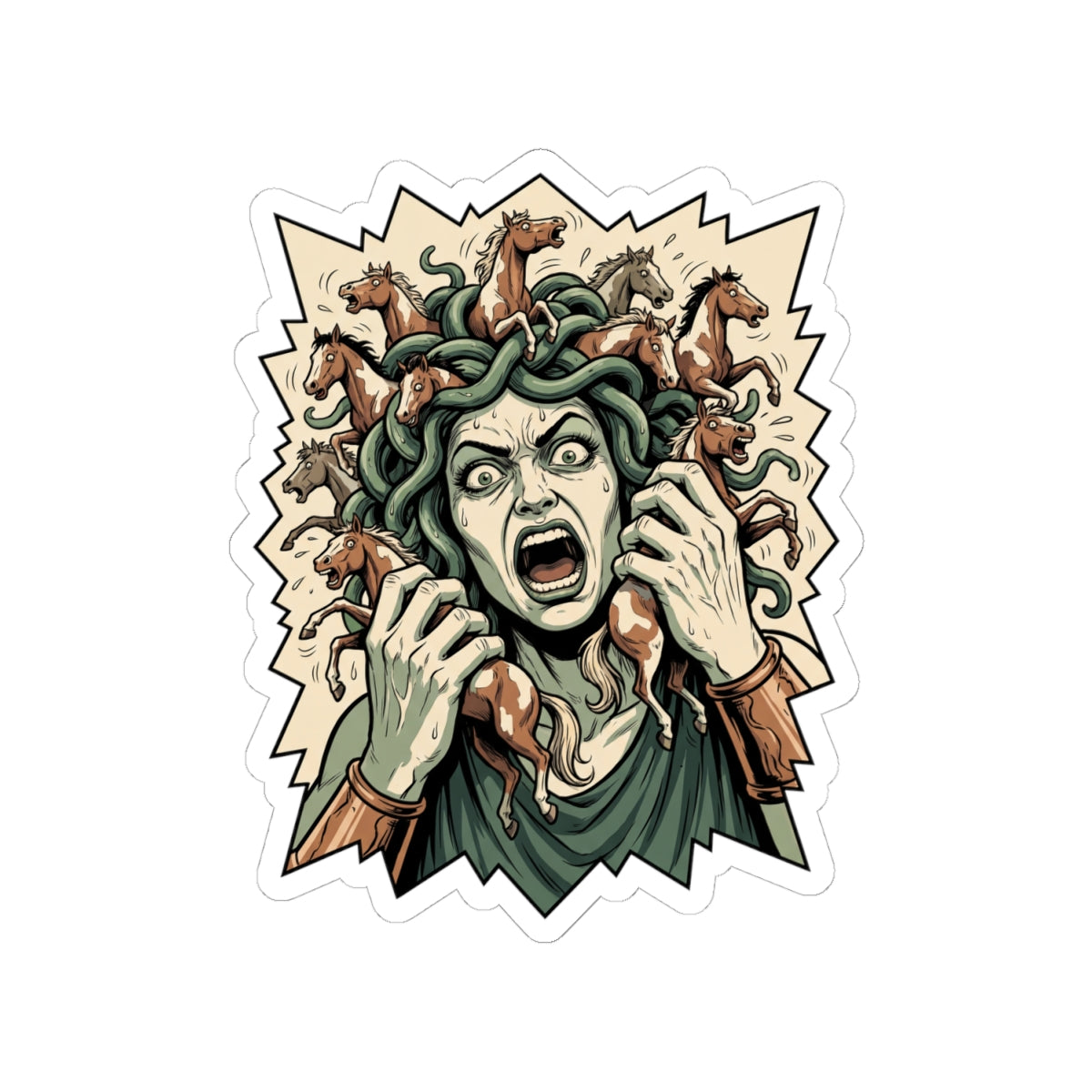 Hold Your Horses — Sticker