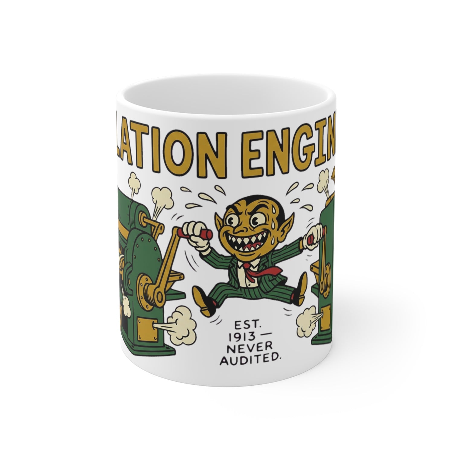 Inflation Engineer — Certified Trade Credential — Mug