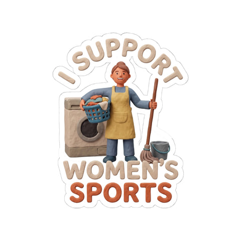 The Unpaid Domestic Decathlon — Sticker