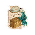 Premium Bone Vault Schematics — Sticker — view 2