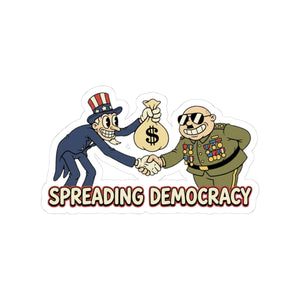 Spreading Democracy — Sticker