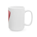 Silent Reading Flesh Wedge — Mug — view 8