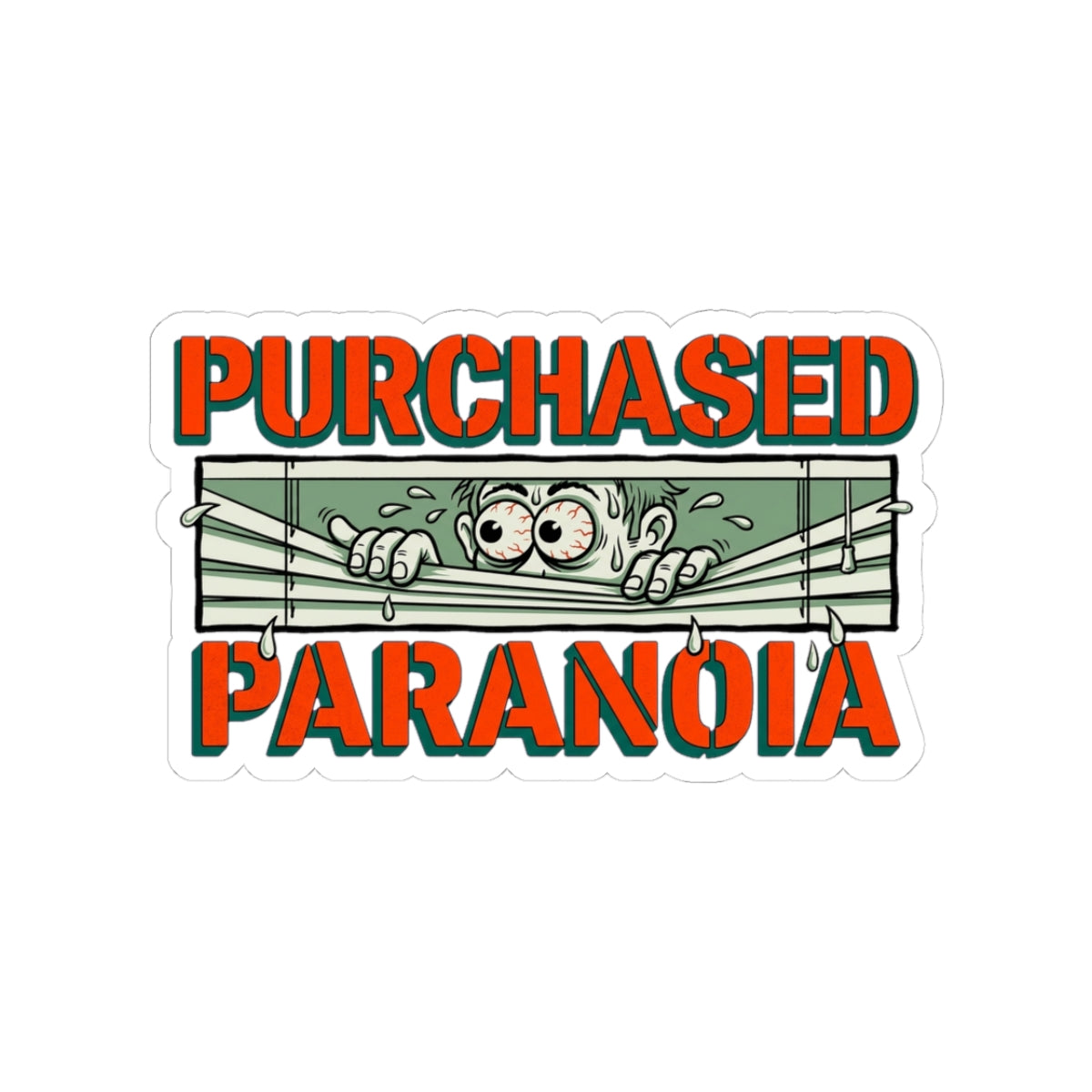 Voluntary Paranoia Procurement — Sticker