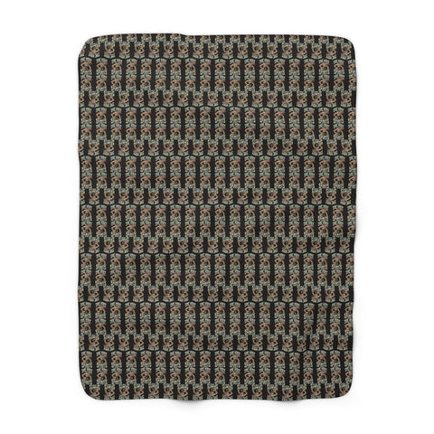 100 Proof Holy Spirit funny religious meme blanket featuring a wild chalice graphic