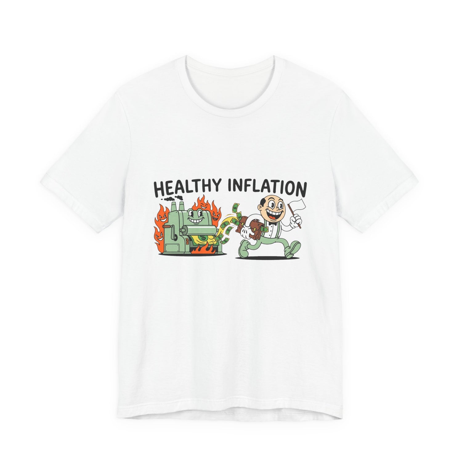 Healthy Inflation — Official Federal Reserve Wellness Poster — Tee