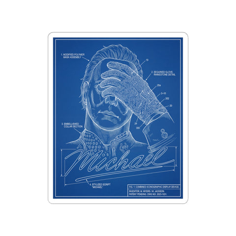 The Michael Blueprint — Sticker