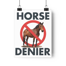 Stop Believing In Horses — Poster